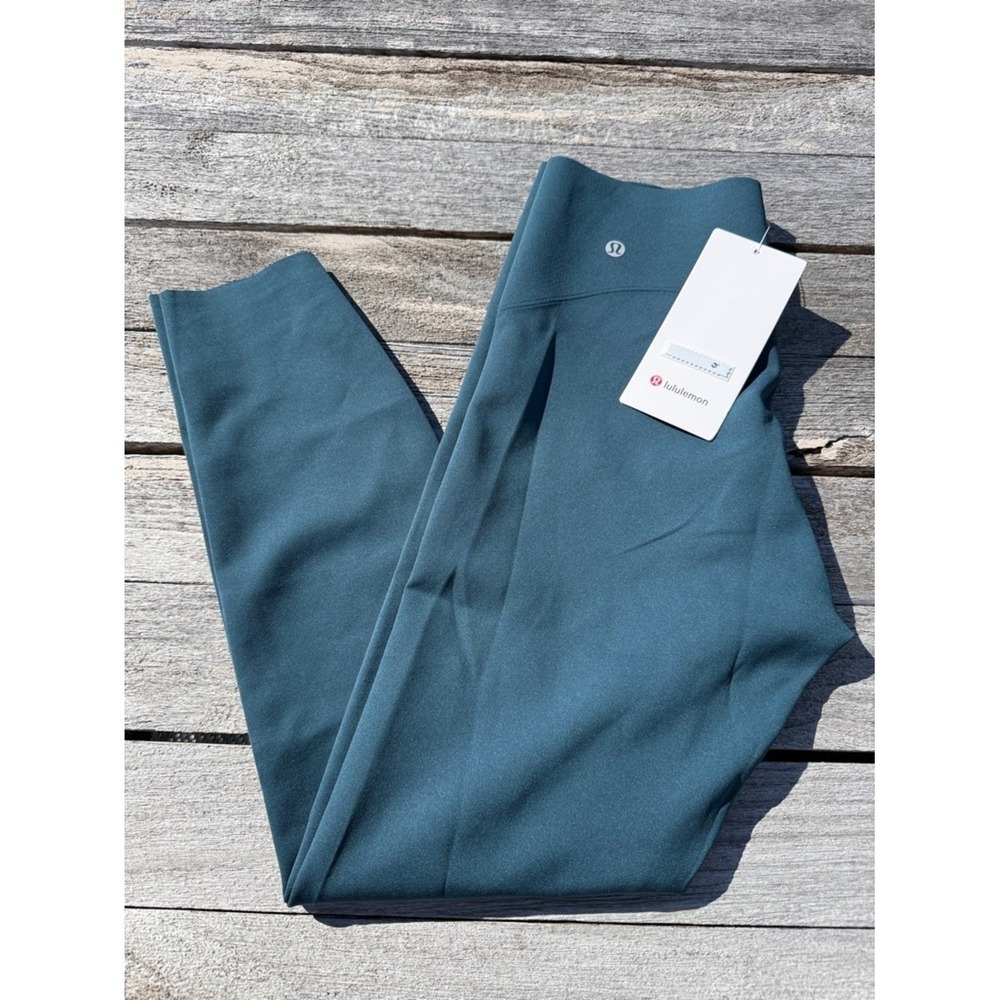 Lululemon Glow Up Super-High-Rise Tight 25" Indochine teal SIZE 8‎ NWT
